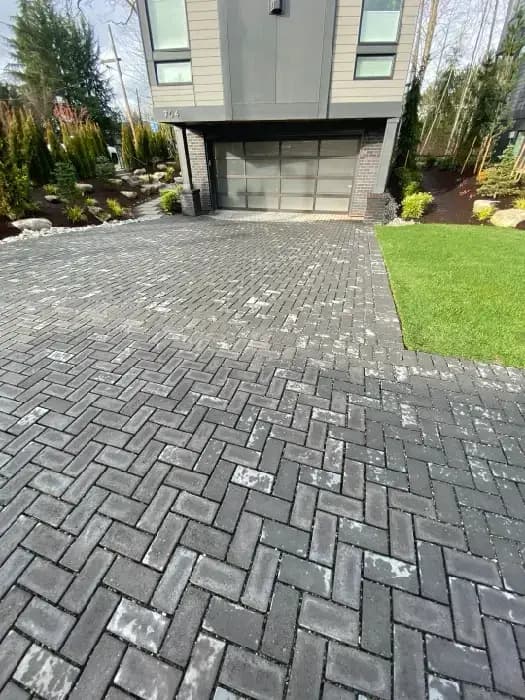 Pervious Pavers Driveway - Image 1